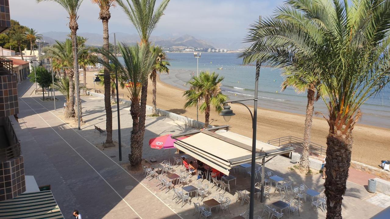 Bahia Mazarron Apartamento En Primera Linea Playa El Puerto de Mazarrón Zewnętrze zdjęcie