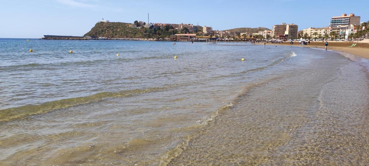 Bahia Mazarron Apartamento En Primera Linea Playa El Puerto de Mazarrón Zewnętrze zdjęcie