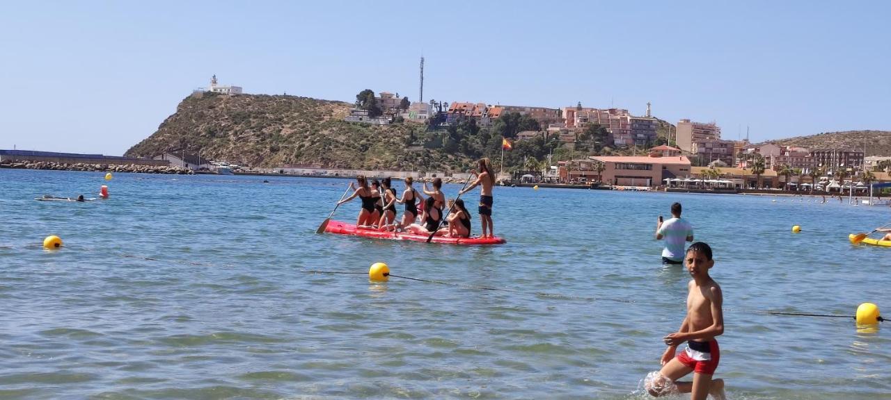 Bahia Mazarron Apartamento En Primera Linea Playa El Puerto de Mazarrón Zewnętrze zdjęcie