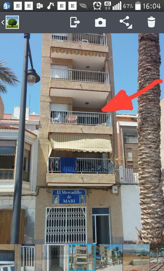 Bahia Mazarron Apartamento En Primera Linea Playa El Puerto de Mazarrón Zewnętrze zdjęcie
