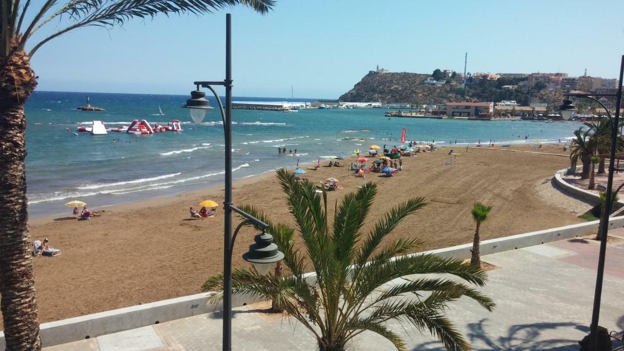 Bahia Mazarron Apartamento En Primera Linea Playa El Puerto de Mazarrón Zewnętrze zdjęcie