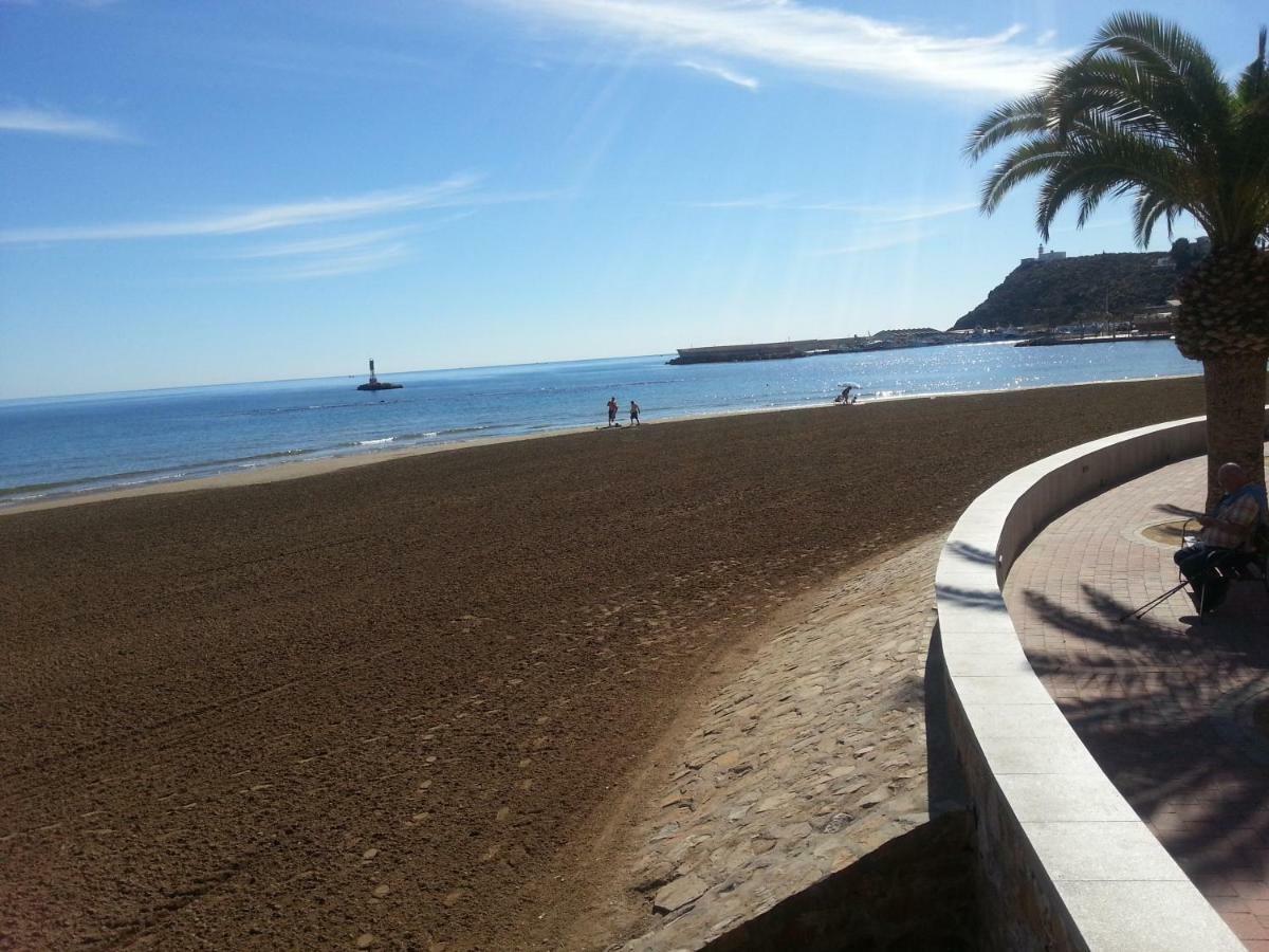 Bahia Mazarron Apartamento En Primera Linea Playa El Puerto de Mazarrón Zewnętrze zdjęcie